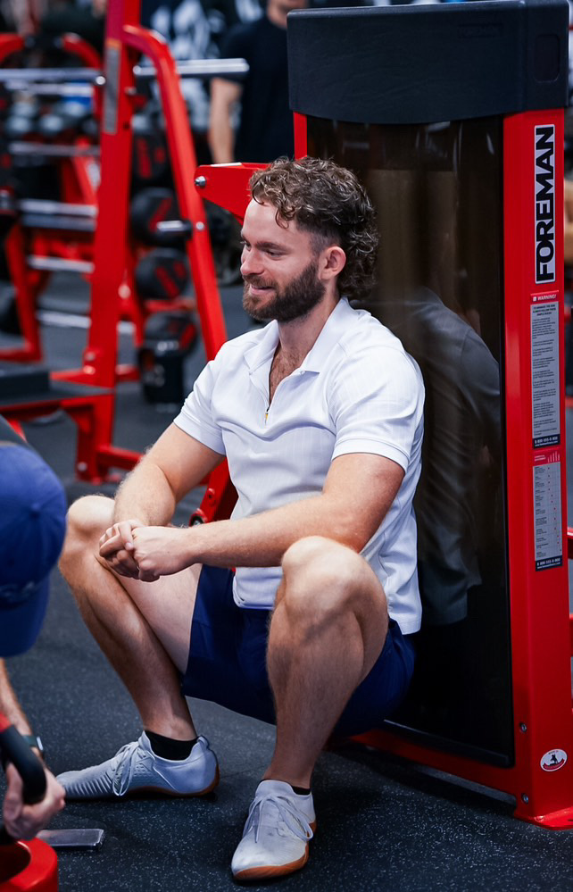 Patrick Bell coaching at Dallas Knee Club — ATG strength training in Dallas TX